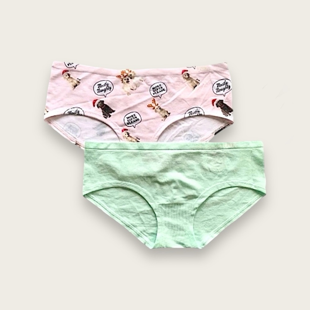 2pk Victoria’s Secret Hipster Panty Lot Small New